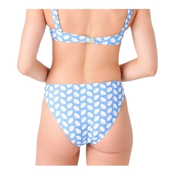 Fisch Lorient Bikini Bottom in Blue Coquille NWT - Picture 3 of 5